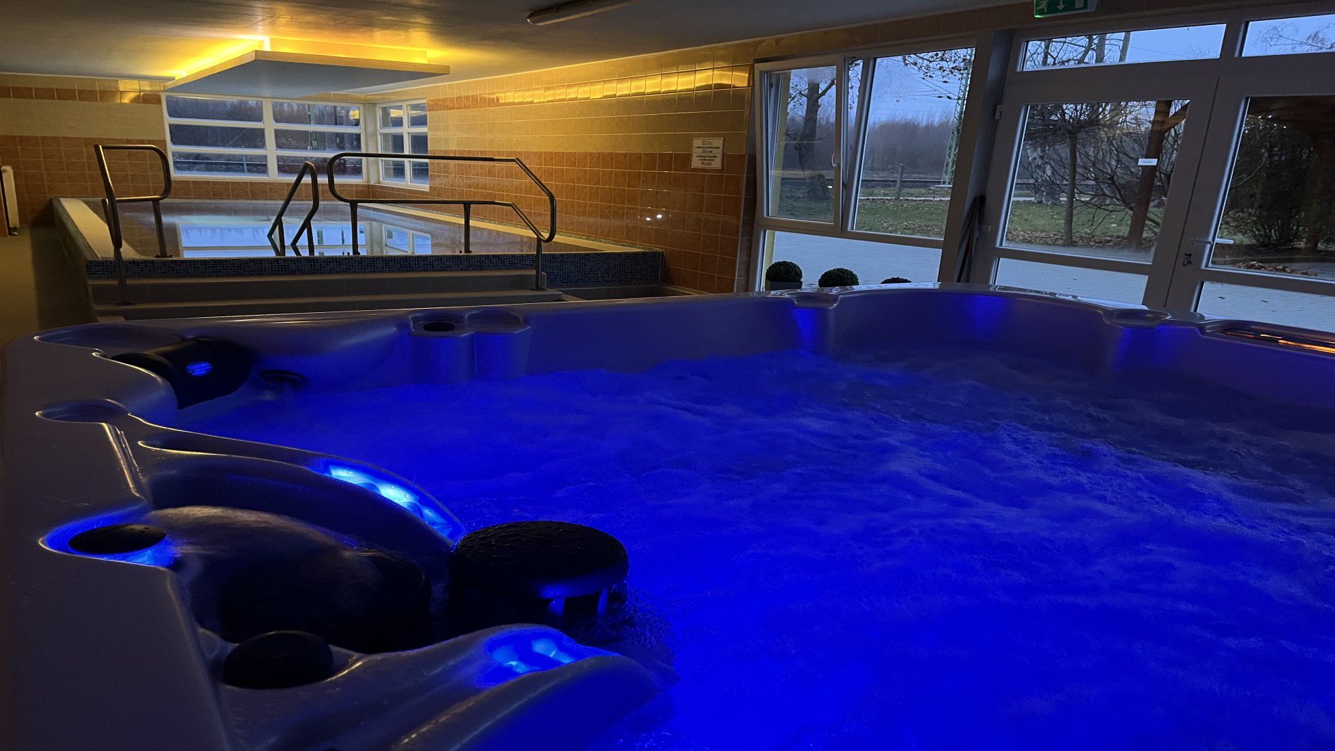 Wellness részleg az Arkánum Hotelben, Balatonmáriafürdőn