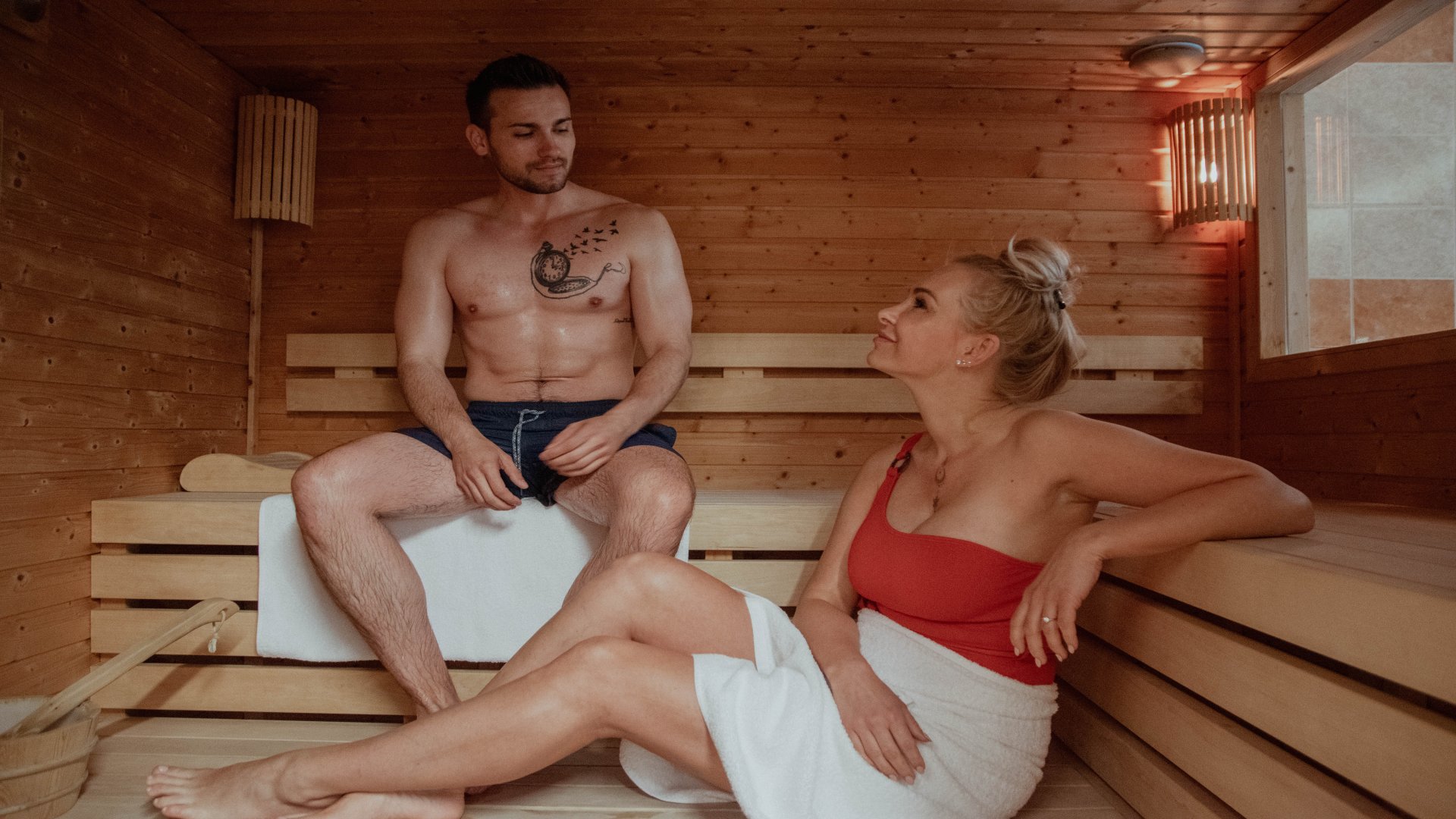 Wellness részleg az Arkánum Hotelben, Balatonmáriafürdőn